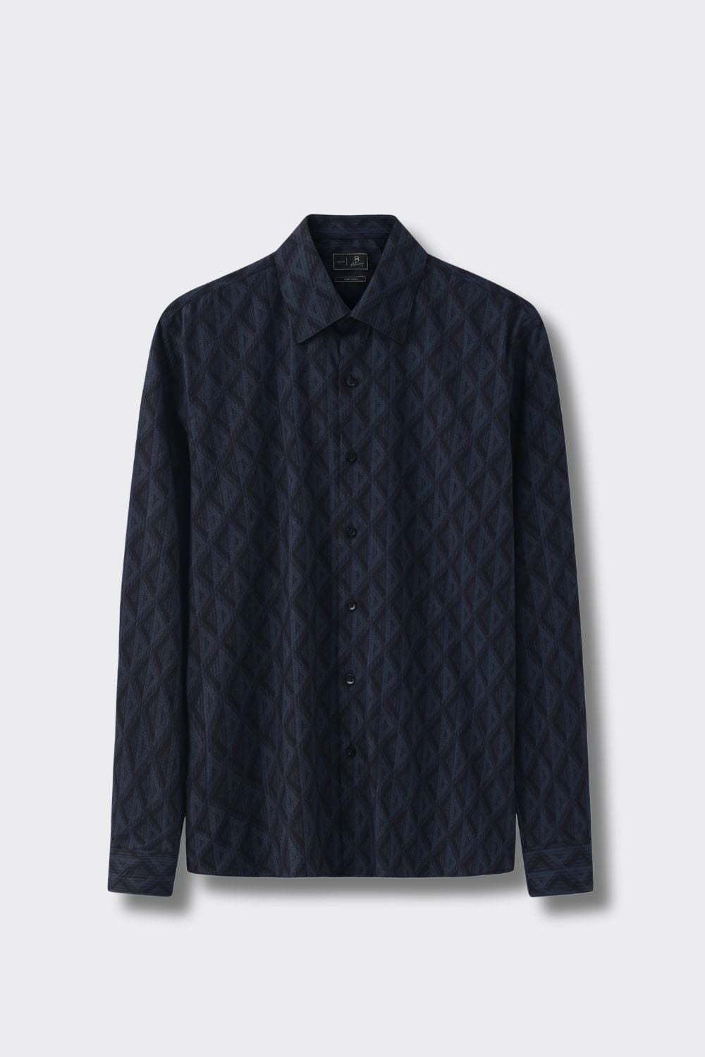  Áo Sơ Mi Tím Than Tối Dài Tay Từ Sợi Tre Chống Tia UV 7SMDH317TTT 