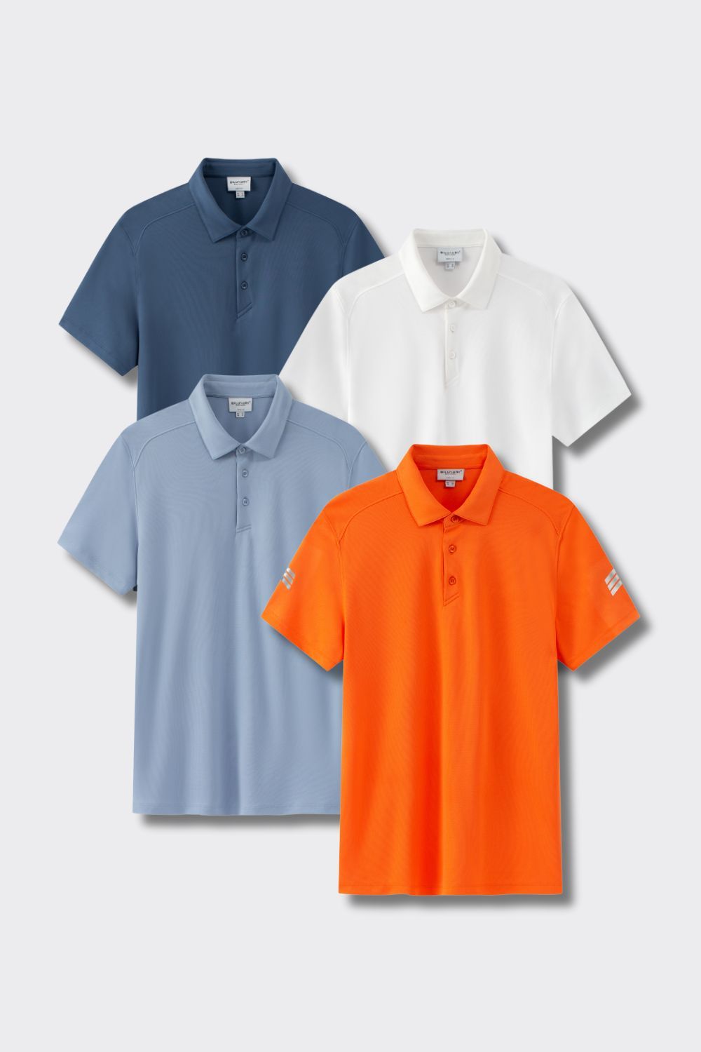  [Giảm 34%] Box 4 Polo Make Change Basic Colors 