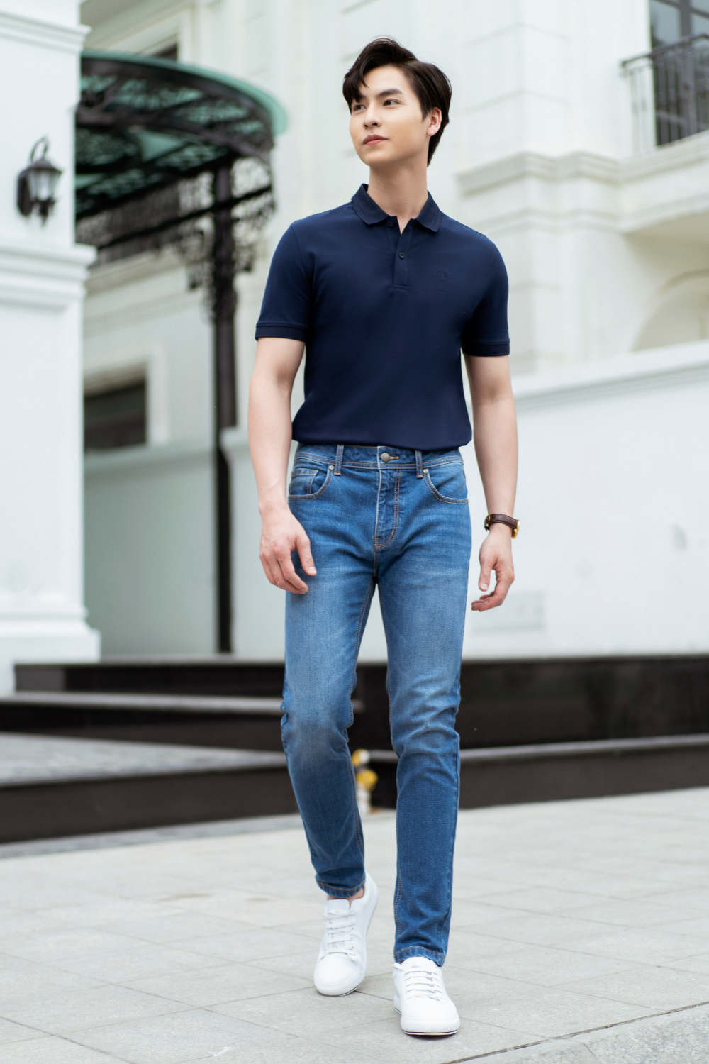  [Giảm 50%] Quần Jeans Nam Cao Cấp Bền Màu, Co Dãn, Thấm Hút Tốt 6QBDB003XNH 