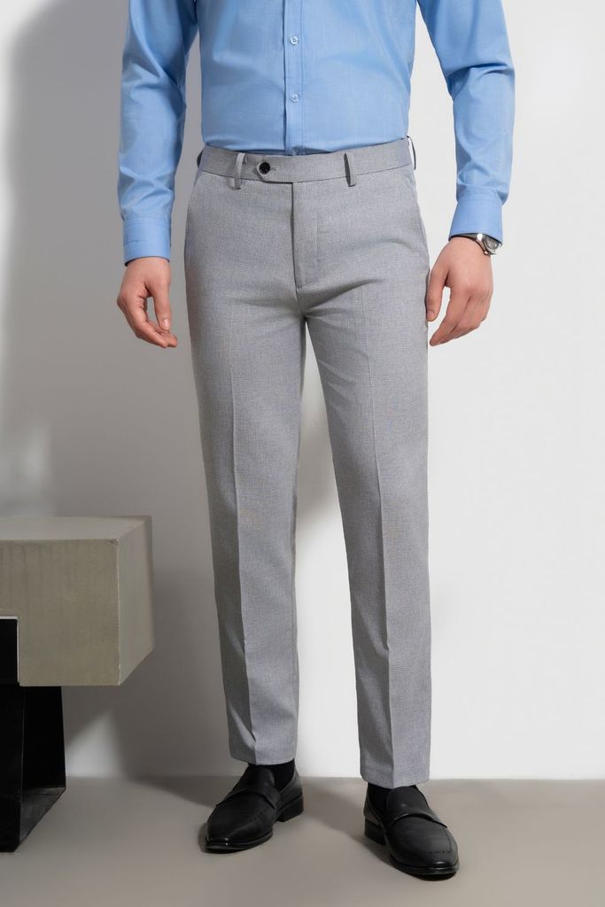  Quần Tây Ghi Sáng Cơ Bản Chống Nhăn, Co Giãn 7QAUB308GHS 