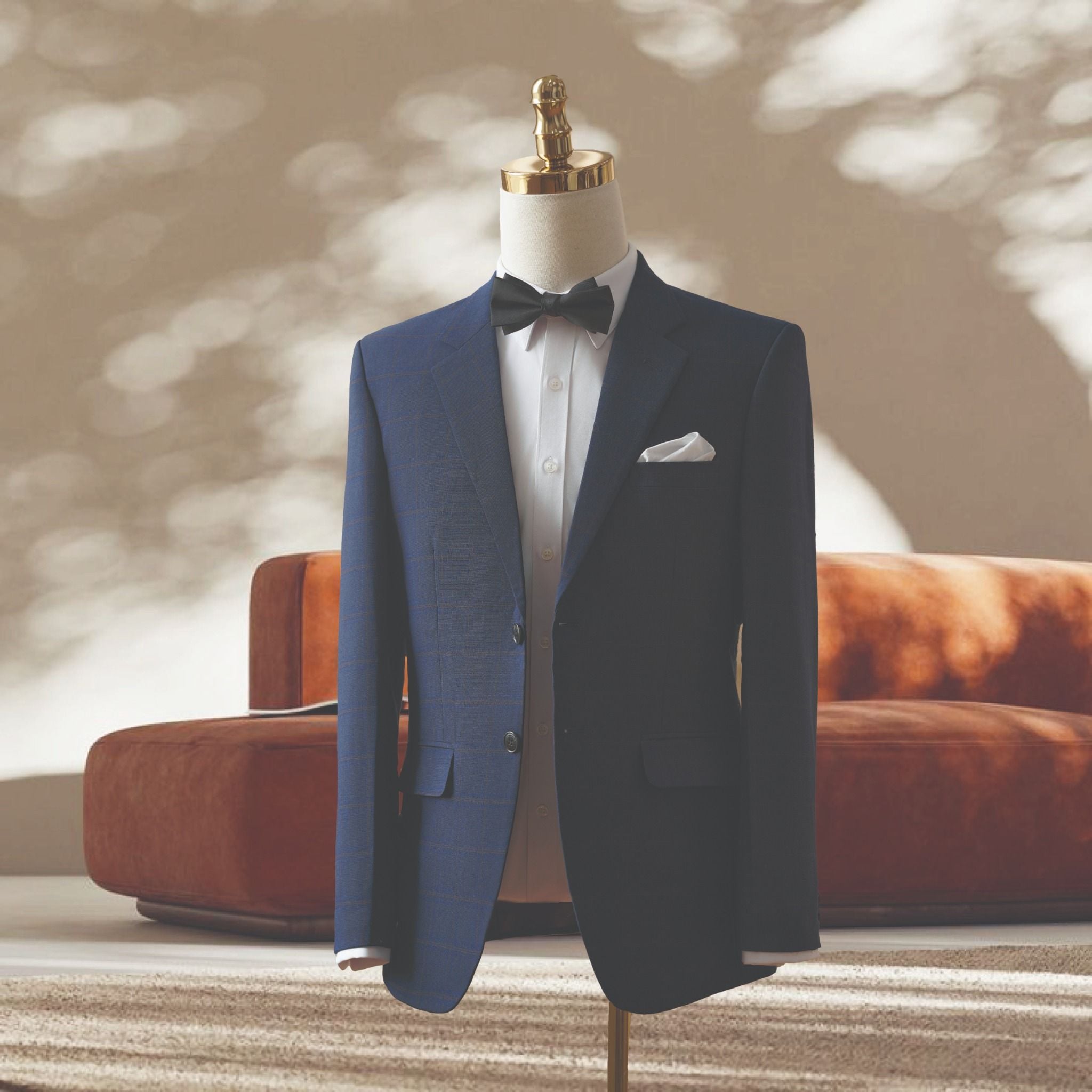  Áo Vest Nam Cao Cấp Tím Than Sáng 6AVBC203TTS 