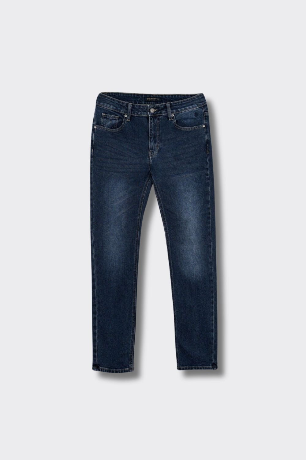  [Giảm 55%] Quần Jeans Nam Trơn Xanh Đậm Lịch Lãm 5QBDT006XDM 