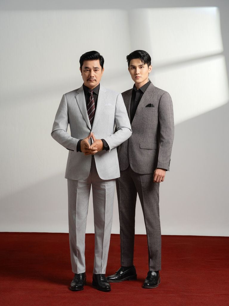  Áo Vest Ghi Sáng Biluxury 7AVBB308GHS Và Quần Vest 7QAVB308GHS 