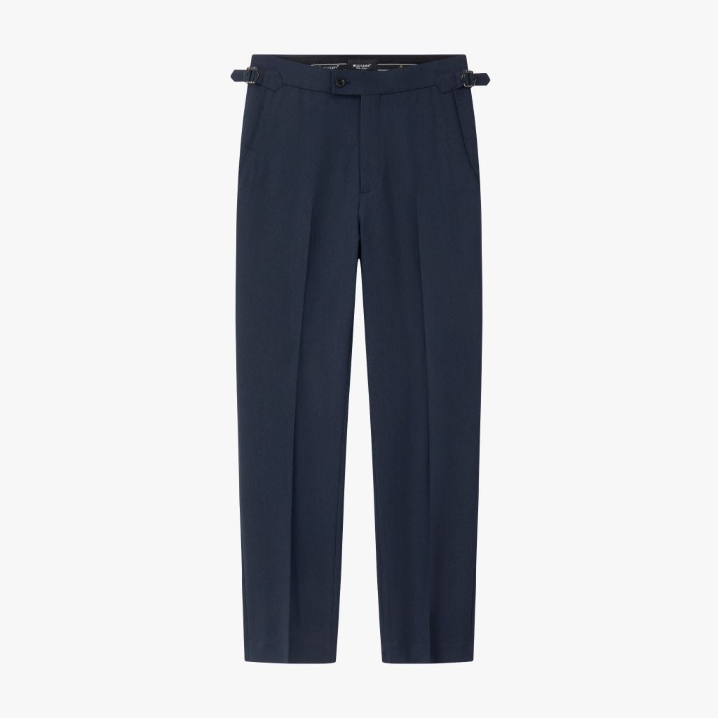  Quần Âu Cạp Sidetab Tím Than Tối Chống Nhăn, Co Giãn, Chống Bám Bẩn 8QAUT424TTT 