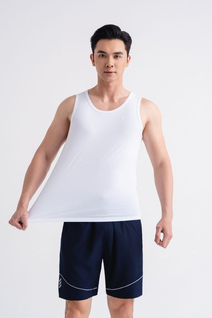  COMBO Áo Ba Lỗ + Quần Đùi Gió Biluxury 9ABLB501TRK01 + 9QDGT503TTT 