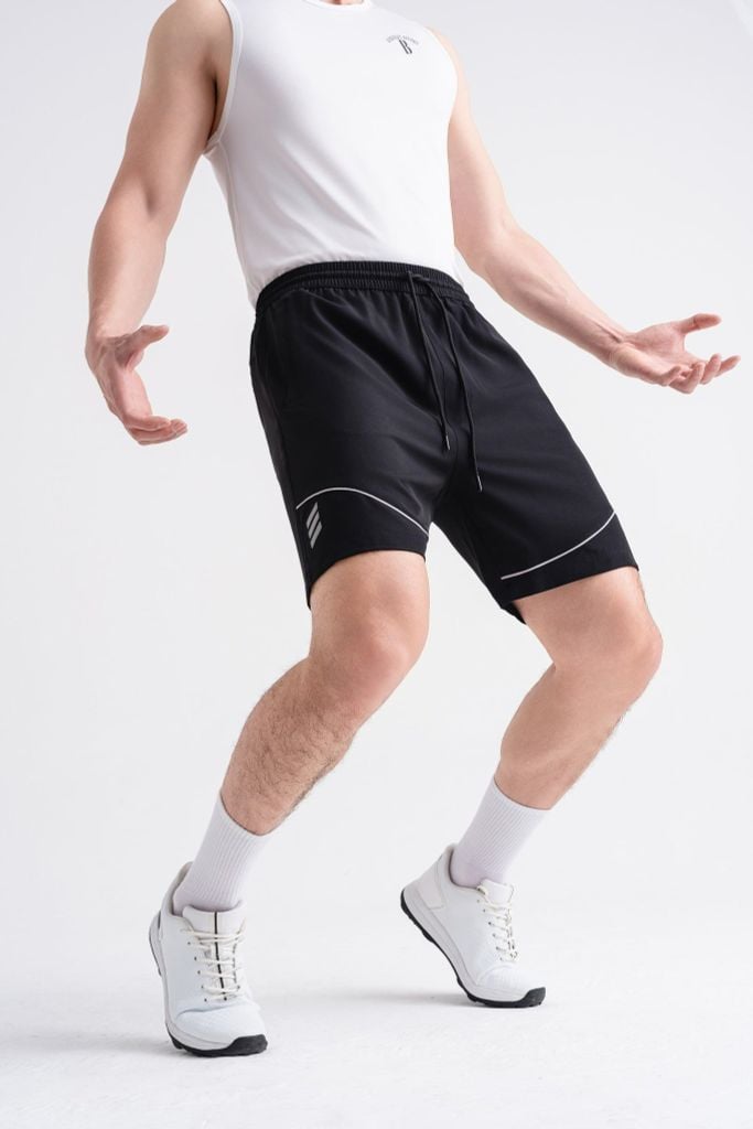  Quần Short Gió Thể Thao Cao Cấp Nam Biluxury 9QDGT503DEN 