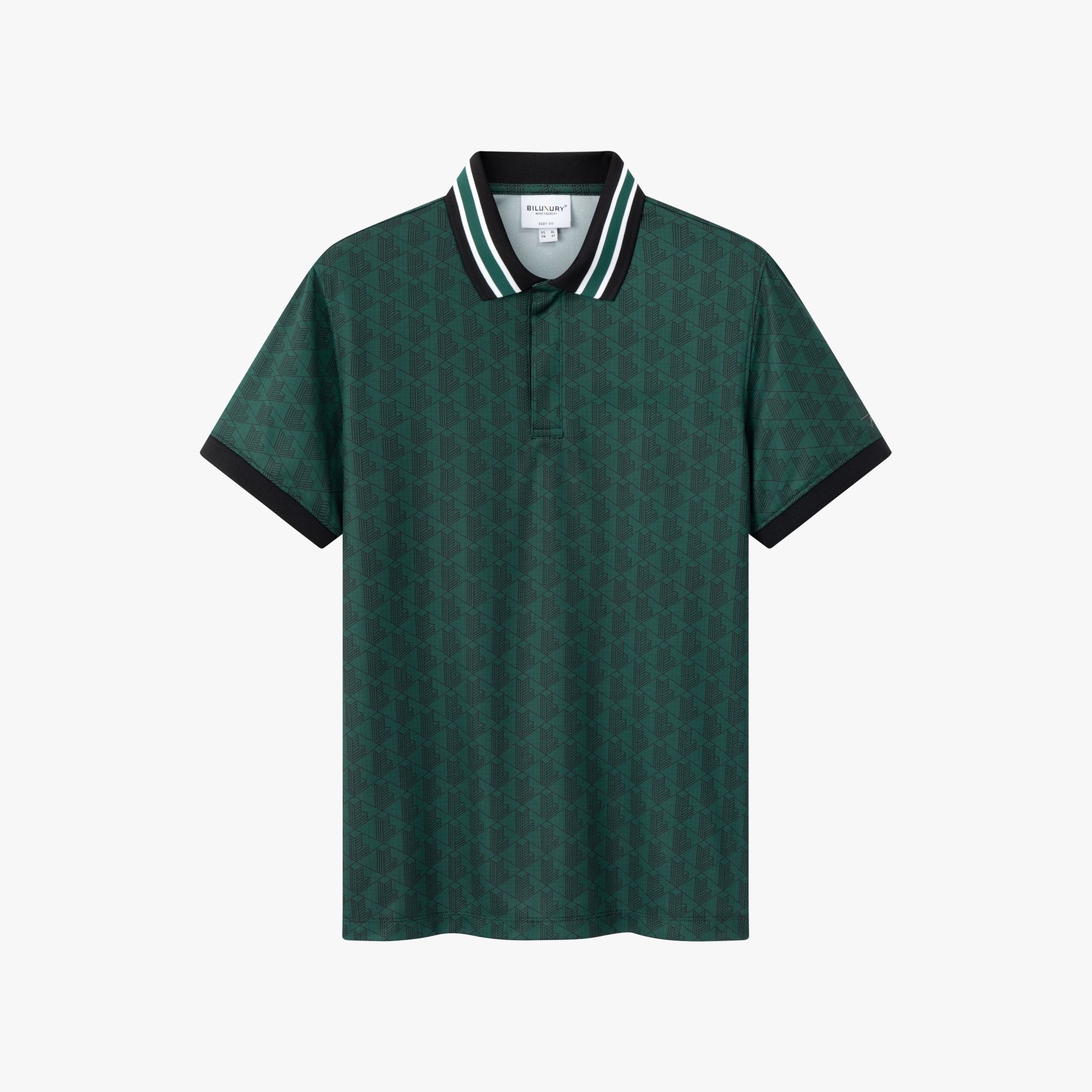  [SALE ĐỒNG GIÁ 279K] Áo Polo Xanh Lá Cây, Kháng Khuẩn, Chống Nhăn, Bền Màu 9APCH535XLC 