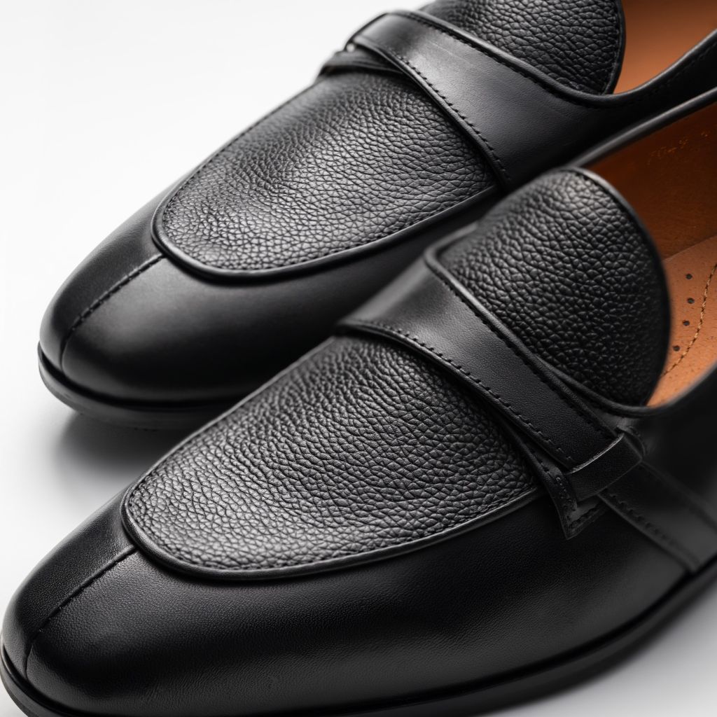  Giày Tây Da Thật 9GDAT002DEN 