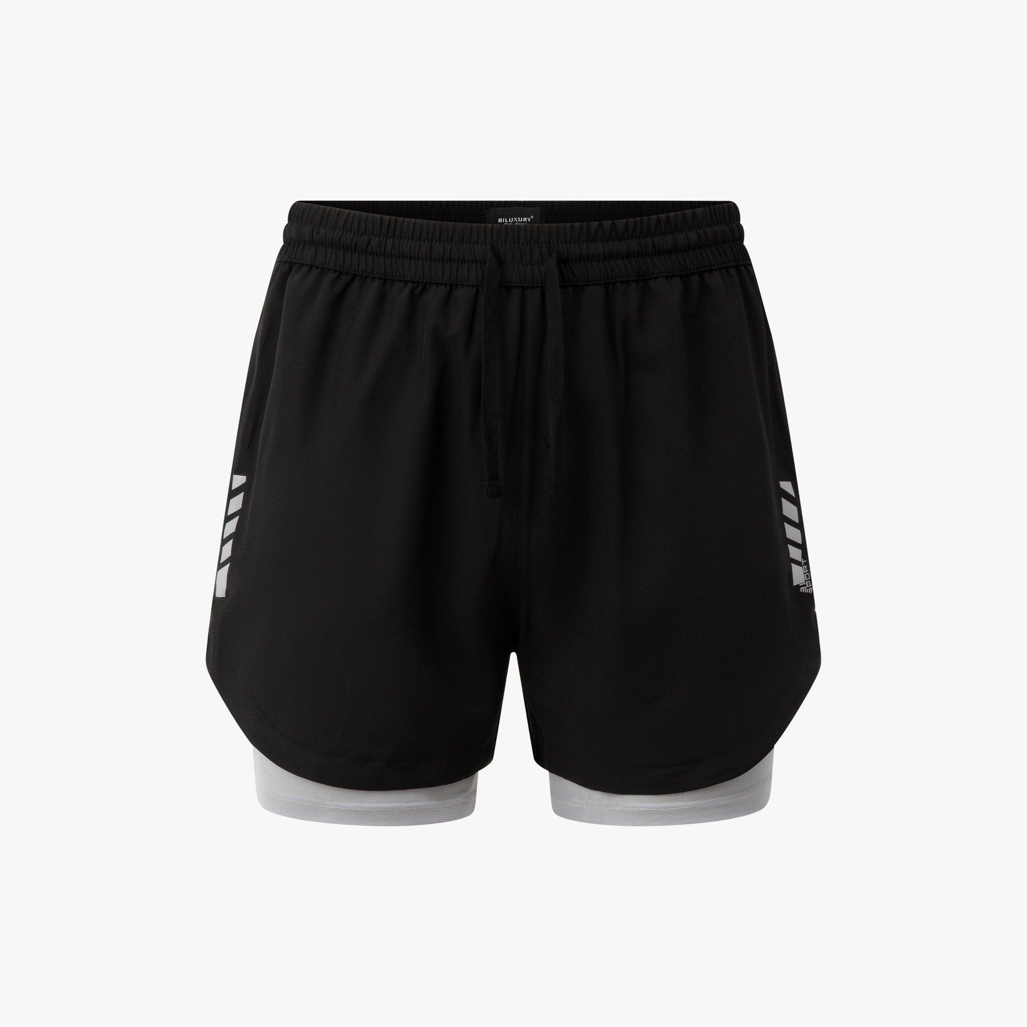  Quần Short Gió Thể Thao Cao Cấp Nam Biluxury 9QDGT521DEN 
