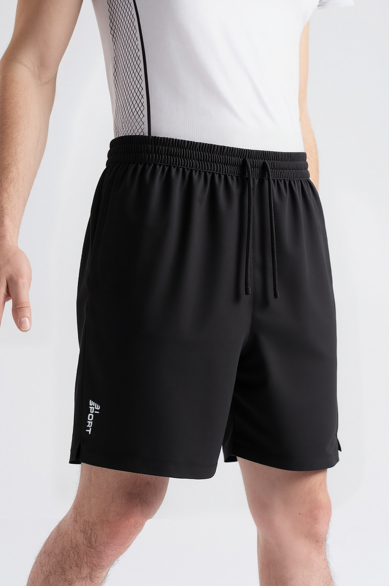  [SALE MUA 1 TẶNG 1] Quần Short Gió Thể Thao Biluxury 9QDGT532DEN 