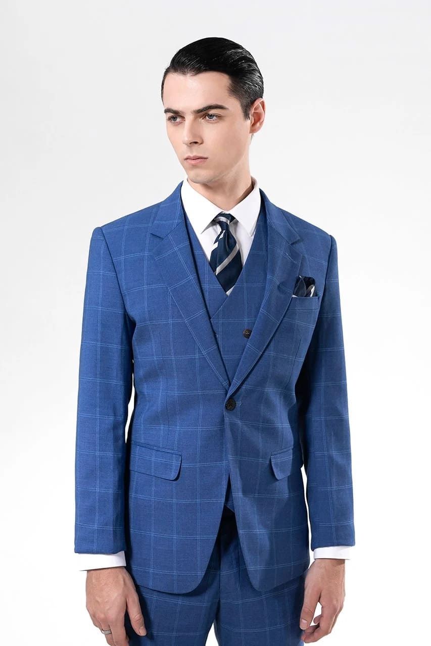 Bộ Vest Biluxury 6AVBC205GHS  Quần Âu 6QAVC205GHS