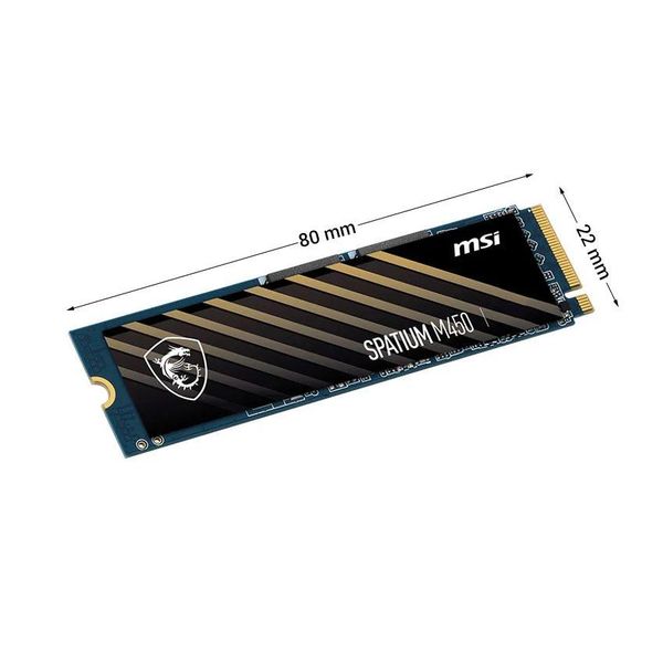 Ổ cứng máy tính SSD MSI 500GB SPATIUM M450 PCIe NVME M.2