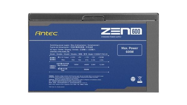 Nguồn máy tính ANTEC ZEN 600w EC chính hãng giá tốt