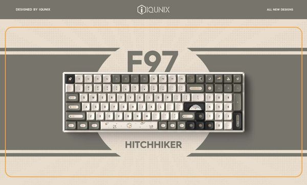 Bàn phím F97 KDA Phiên Bản Đặc Biệt Với Thiết Kế Keycaps Profile KDA