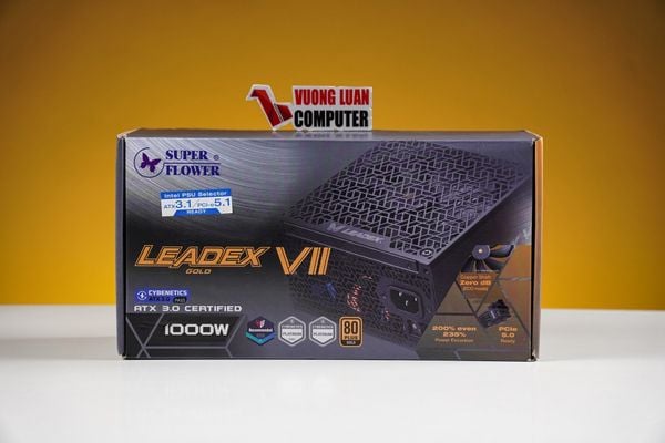 Nguồn Super Flower Leadex VII XG 1000W ATX 3.0 (BK) (80 Plus Gold)