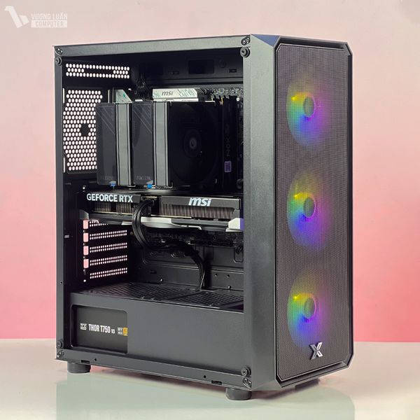 PCĐH11 (I5 14400KF | RAM 32GB | RTX 5070 12GB | SSD 1TB | MAIN B760M WIFI + BLUTOOTH)