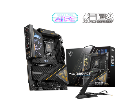Mainboard MSI MEG Z890 ACE (Intel Z890, Socket 1851, ATX, 4 khe RAM DDR5)