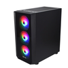 Vỏ Case Jetek Squid X3 Black (3 Fan RGB)