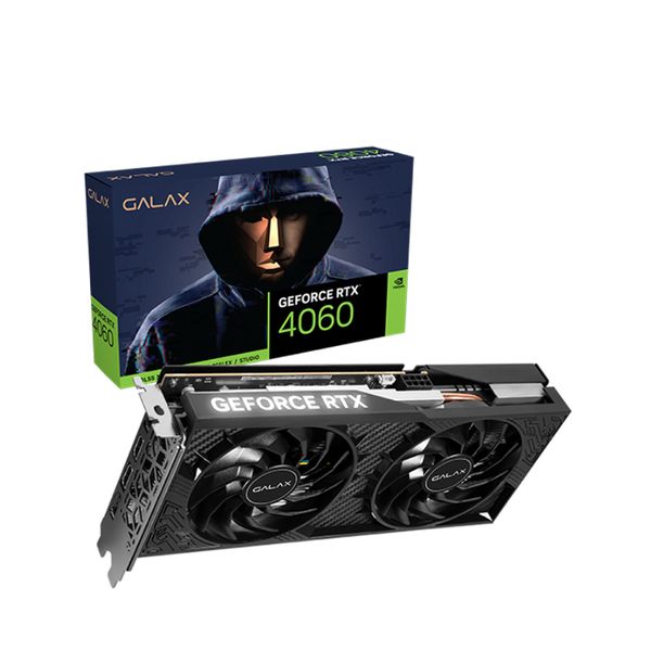 Card màn hình VGA GALAX GeForce RTX 4060 1-Click OC 2X