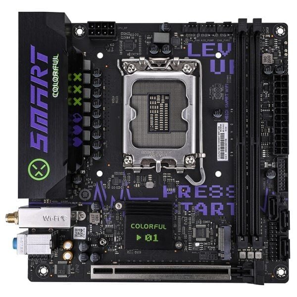 Mainboard Colorful H610I SMART WIFI V20 DDR4