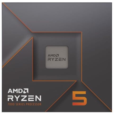 CPU AMD Ryzen 5 7600X / 4.7GHz Boost 5.3GHz / 6 nhân 12 luồng / 38MB / AM5