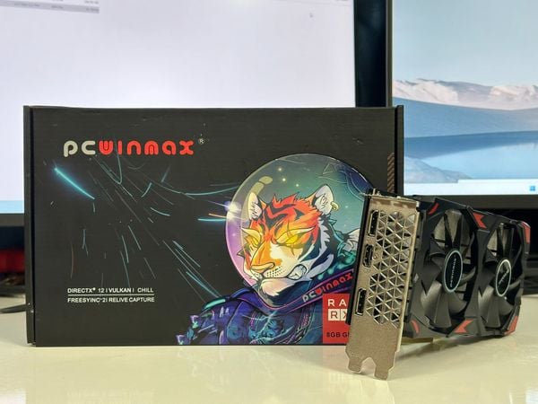 Card màn hình PCWINMAX RX 580 8G GDDR5 mới 100% bảo hành 36 tháng