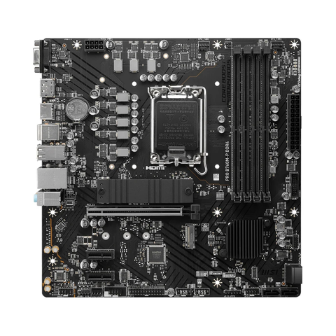 Mainboard MSI Pro B760M-P DDR4 Mainboard MSI PRO B760M-P DDR4 (Intel B760/ Socket 1700/ M-ATX/ 4 khe ram/ DDR4)