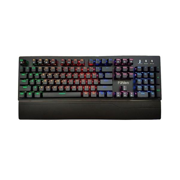 Bàn phím gaming Fuhlen E Eraser Mechanical Blue Switch Black