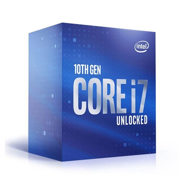 CPU Intel Core i7-10700k (3.8GHz turbo up to 5.1GHz, 8 nhân 16 luồng, 16MB Cache)