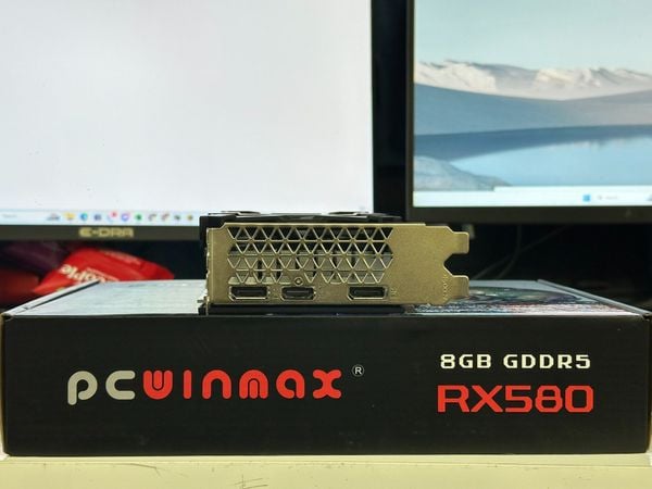 Card màn hình PCWINMAX RX 580 8G GDDR5 mới 100% bảo hành 36 tháng