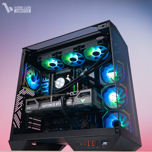 PCGMA04 (RYZEN 9 9950X | RAM 64GB | VGA RTX 5070Ti 16GB | SSD 1TB | MAIN X870-PLUS WIFI | NGUỒN 1200W)