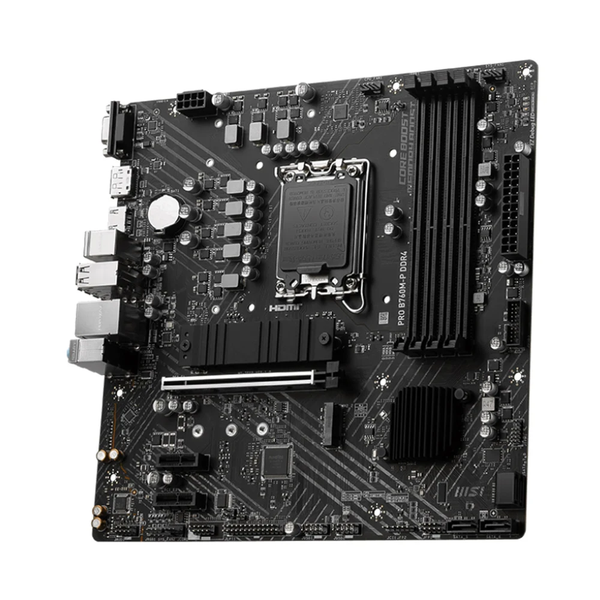Mainboard MSI Pro B760M-P DDR4 Mainboard MSI PRO B760M-P DDR4 (Intel B760/ Socket 1700/ M-ATX/ 4 khe ram/ DDR4)