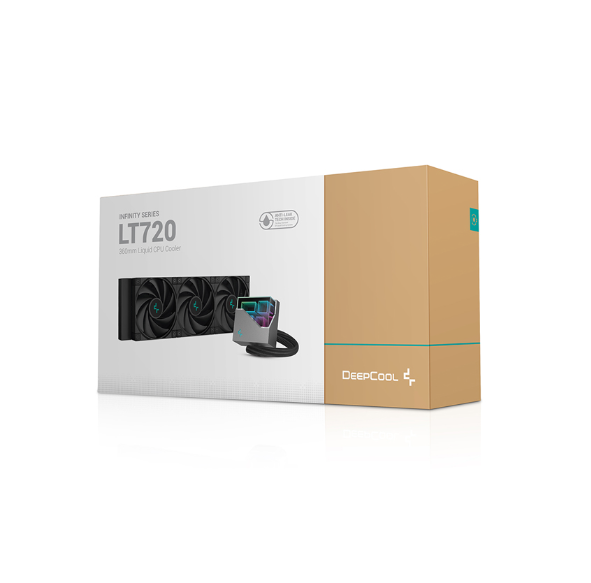 Tản Nhiệt Nước Deepcool LT720 black 3 fan 12cm CHÍNH HÃNG