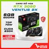 VGA MSI GeForce RTX 3050 VENTUS 2X 6G OC (Chính hãng 36 tháng)