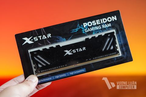 Ram Xstar Poseidon 16G/3200 PC có tản nhiệt thép