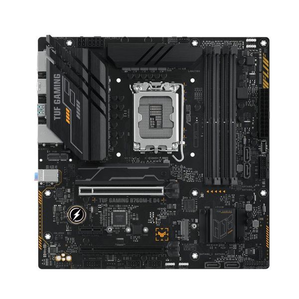 Mainboard ASUS TUF GAMING B760M-E D4 | Intel B760, Socket 1700, mATX, 4 khe DDR4