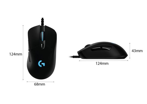 CHUỘT GAME LOGITECH G403 (USB/RGB/ĐEN)