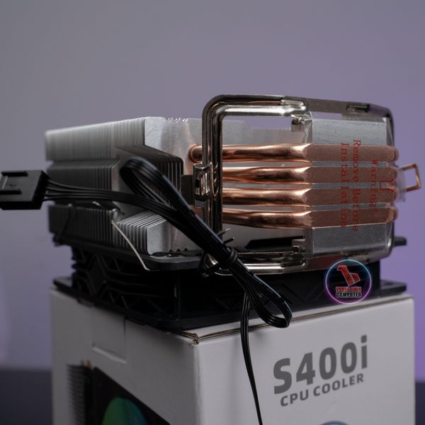 Tản nhiệt khí S400i Led ARGB 4 ống dẫn nhiệt Bảo hàng 12th