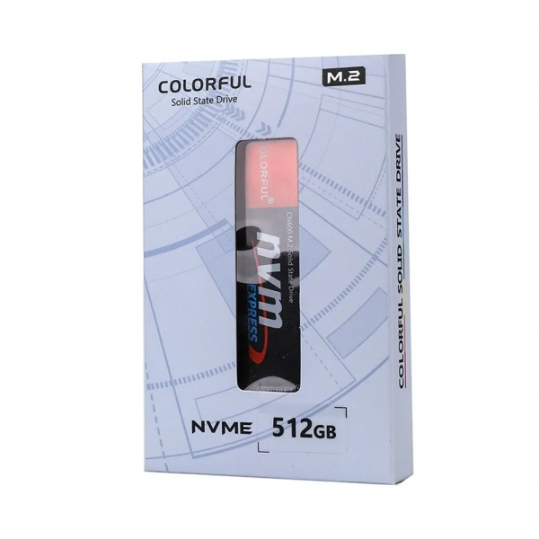 Ổ Cứng SSD Colorful CN600 512GB DDR M.2 NVME PCIe gen 3x 4