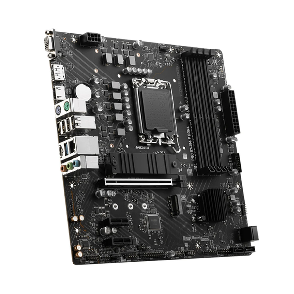 Mainboard MSI Pro B760M-P DDR4 Mainboard MSI PRO B760M-P DDR4 (Intel B760/ Socket 1700/ M-ATX/ 4 khe ram/ DDR4)
