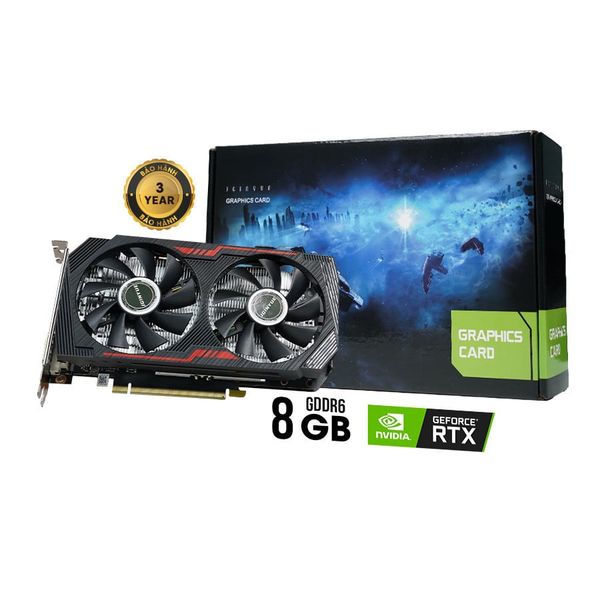 VGA Jginyue GeForce RTX 2060 SUPER 8GB GDDR6 256-bit Dual Fan
