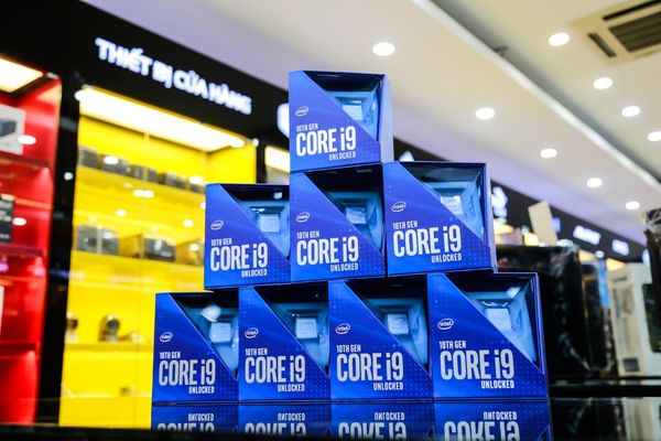 CPU Intel Core i9 10900K (3.7GHz turbo up to 5.3GHz, 10 nhân 20 luồng, 20MB Cache, 125W) - Socket Intel LGA 1200