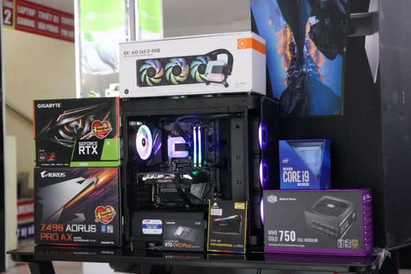 CPU Intel Core i9 10900K (3.7GHz turbo up to 5.3GHz, 10 nhân 20 luồng, 20MB Cache, 125W) - Socket Intel LGA 1200