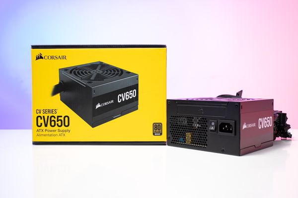 Nguồn máy tính Corsair Series CV 650 650W (80 Plus Brone/Đen)