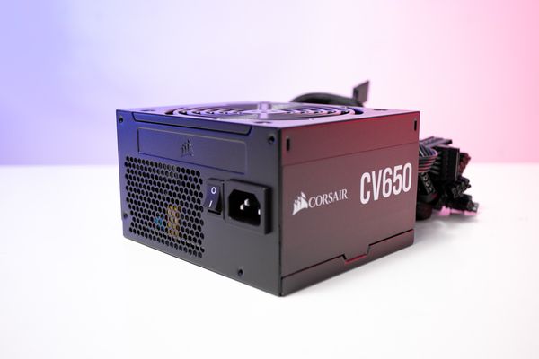 Nguồn máy tính Corsair Series CV 650 650W (80 Plus Brone/Đen)