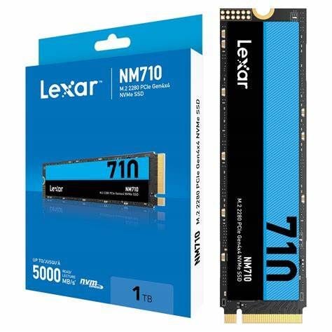 Ổ cứng SSD M2 Lexar NM710 500GB NVMe PCle 4.0 x4