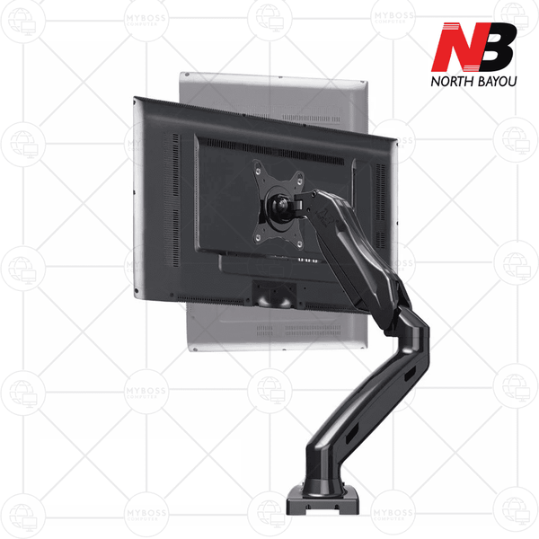 Giá treo màn hình North Bayou S350 (1 màn hình - 17inch - 30inch - Đen - Gắn bàn)