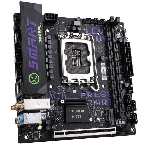 Mainboard Colorful H610I SMART WIFI V20 DDR4