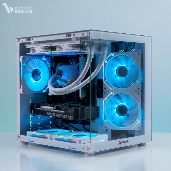 PCTM07 (I5 12400F | RAM 16GB | RTX 3050 6GB | SSD 512GB | MAIN H610M | MÀN 25INCH FHD)