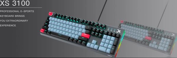 Bàn phím cơ XIBERIA XS3100 Blue Ice Blade